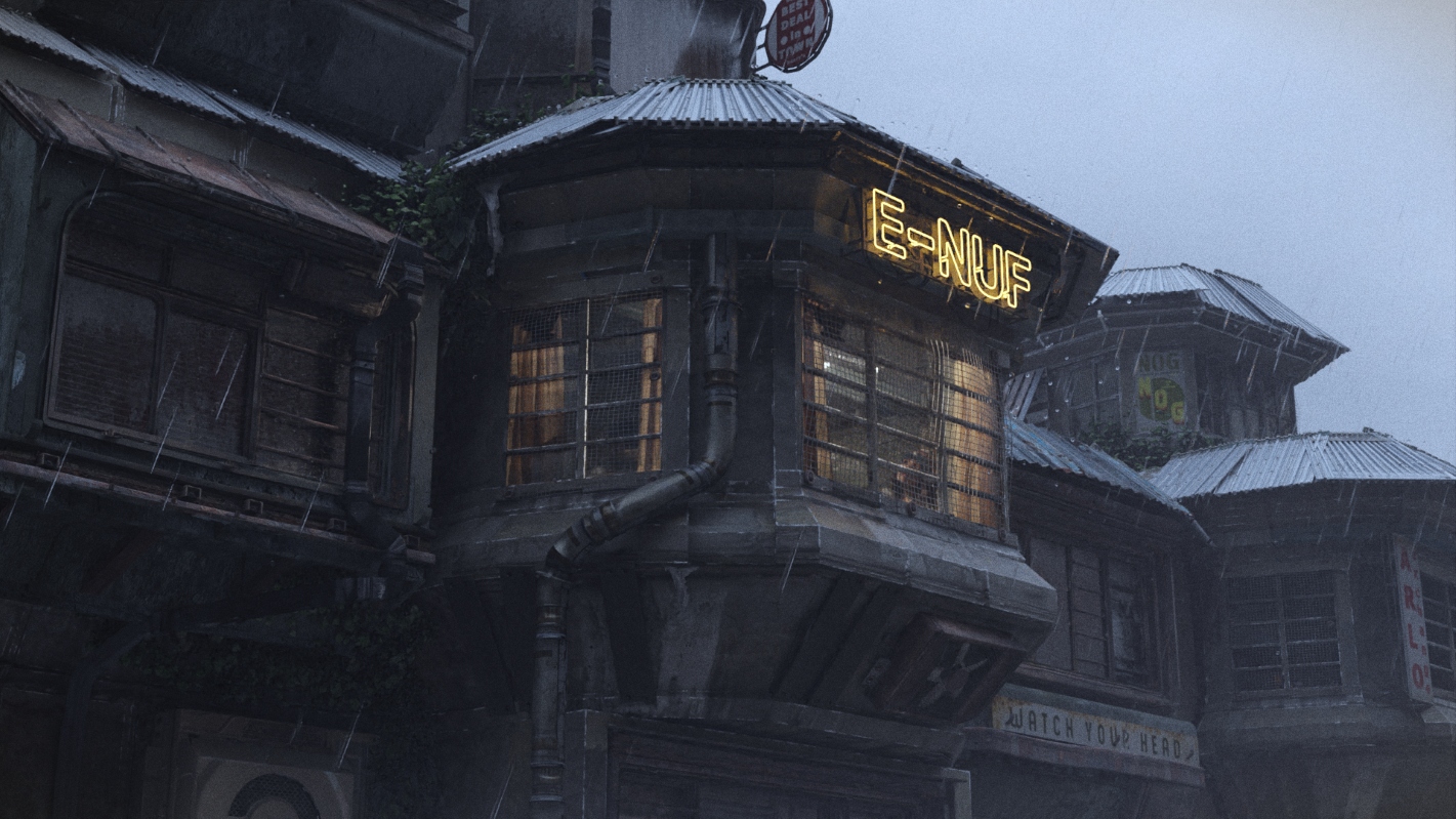 Atmospheric 3D environment art