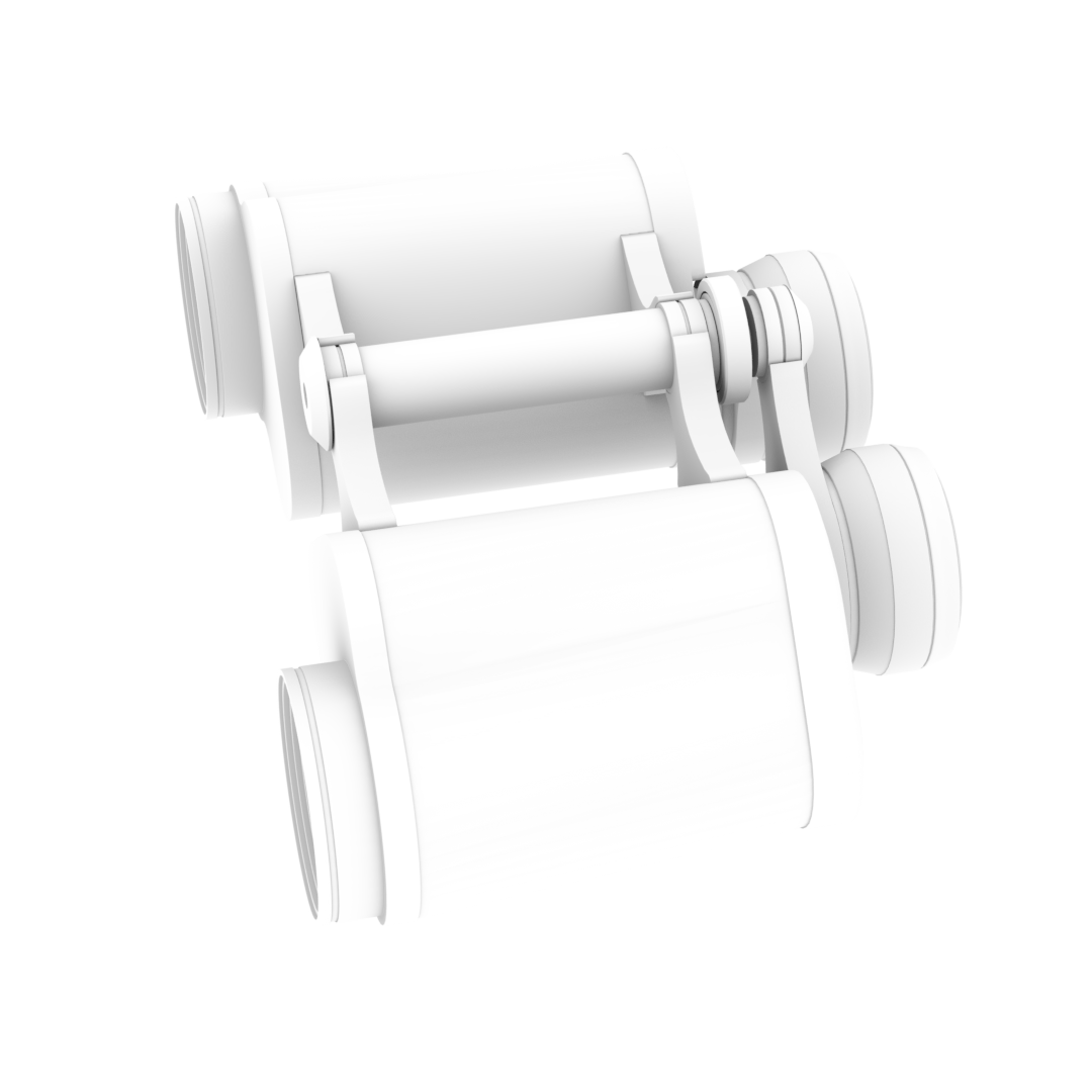 Ambient occlusion render of the binoculars