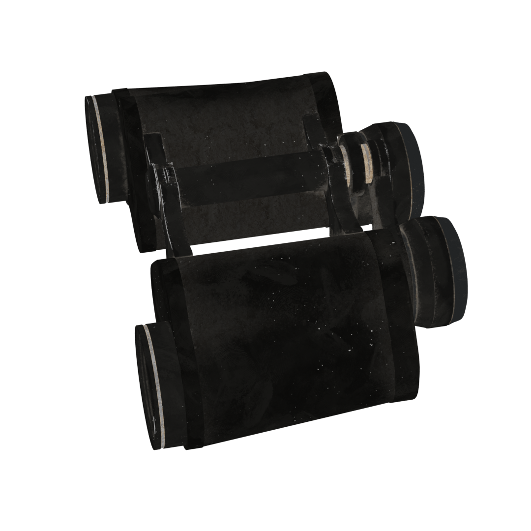 Base Color render of the binoculars